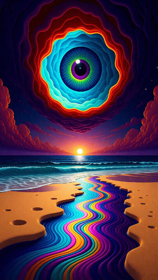 Text to Image AI effects generated image