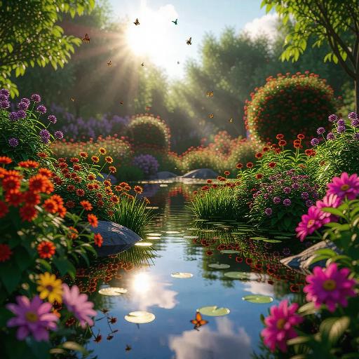 Text to Image AI effects generated image