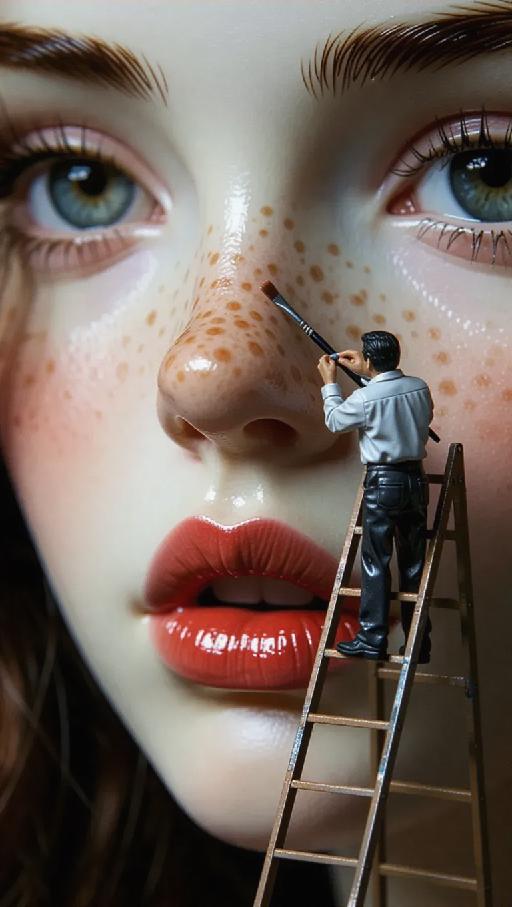 Text to Image AI effects generated image