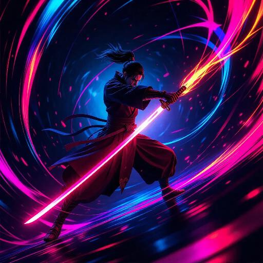 Text to Image AI effects generated image