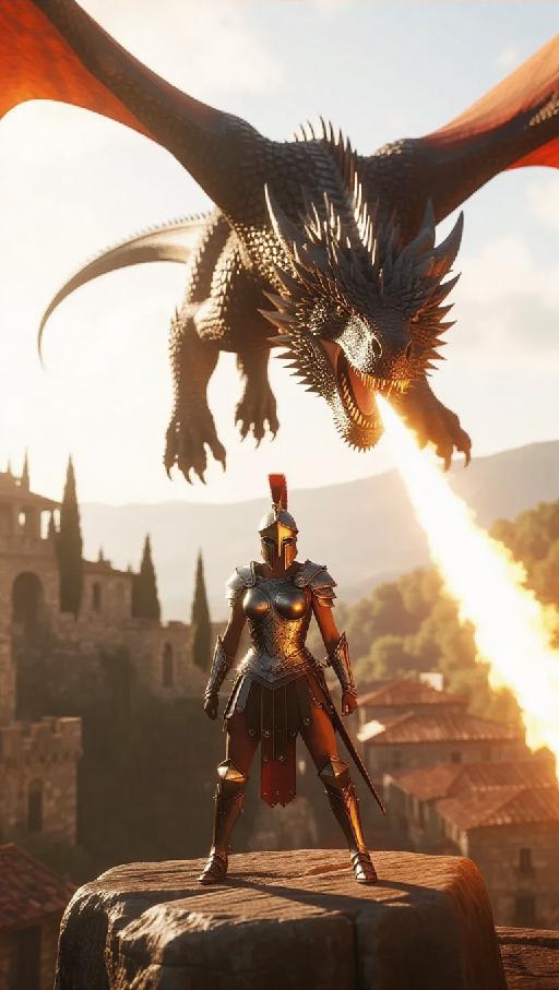 Text to Image AI effects generated image