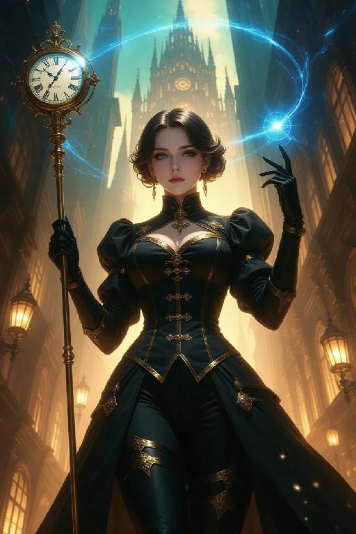 Dr. Chronos AI effects generated image