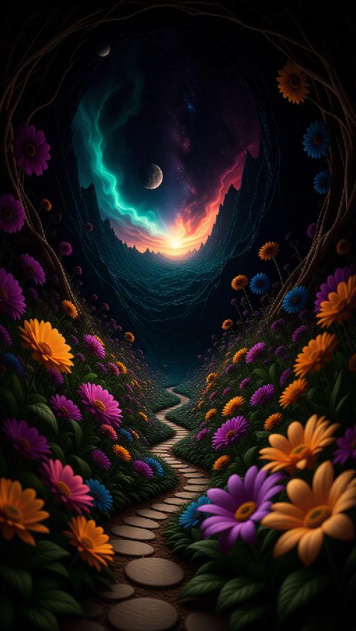 Text to Image AI effects generated image