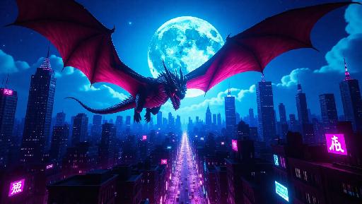 Text to Image AI effects generated image