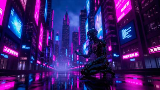 Text to Image AI effects generated image