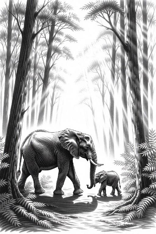 Text to Image AI effects generated image