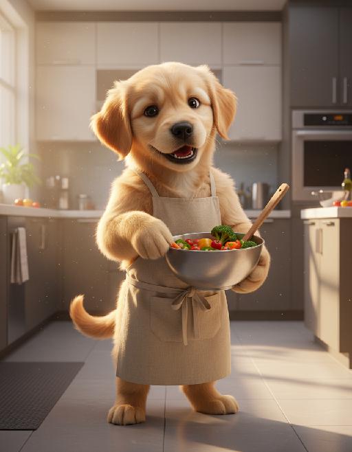 pet chef AI effects generated image