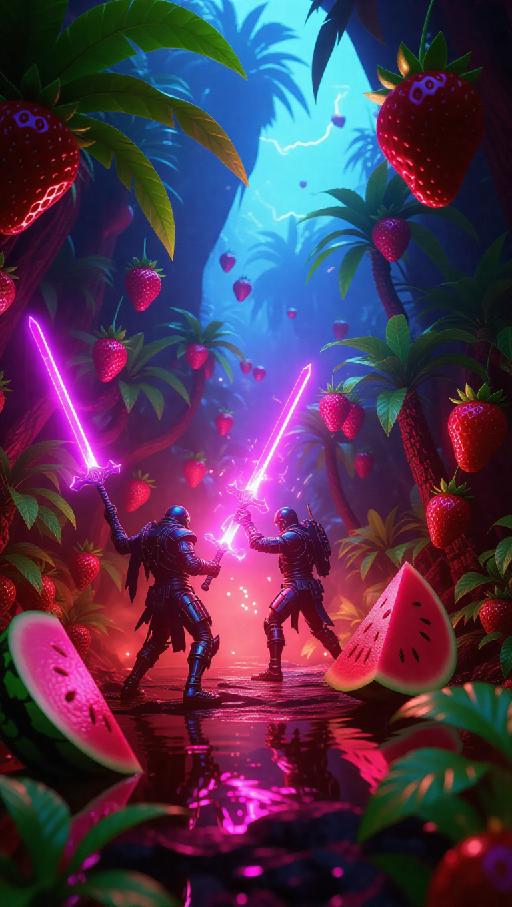 Text to Image AI effects generated image