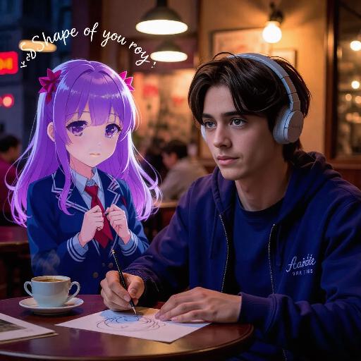 Text to Image AI effects generated image