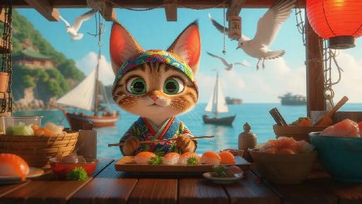 Text to Image AI effects generated image