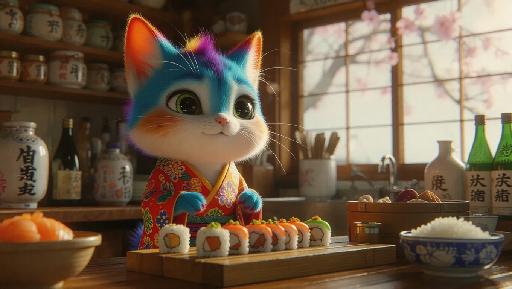 Text to Image AI effects generated image