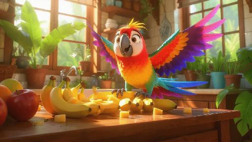 Text to Image AI effects generated image