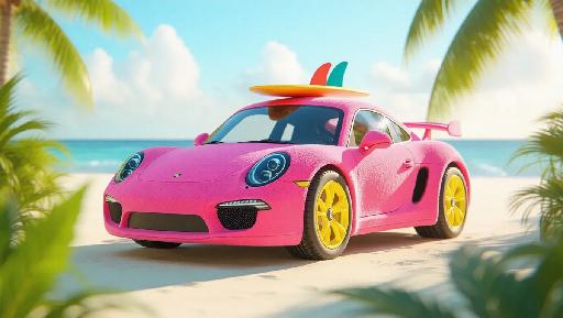 Text to Image AI effects generated image