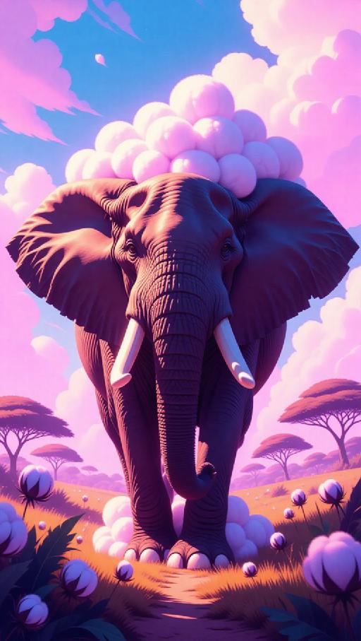 Text to Image AI effects generated image