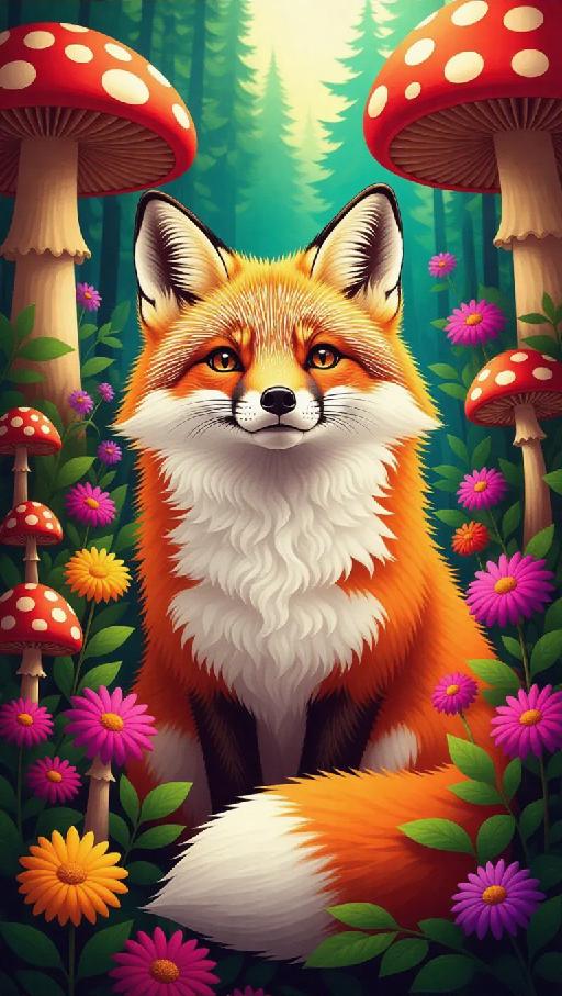 Text to Image AI effects generated image