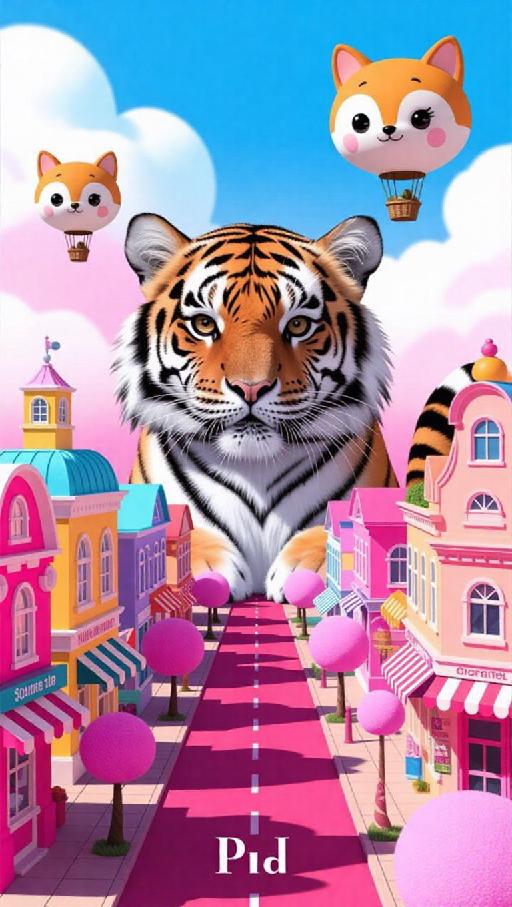 Text to Image AI effects generated image