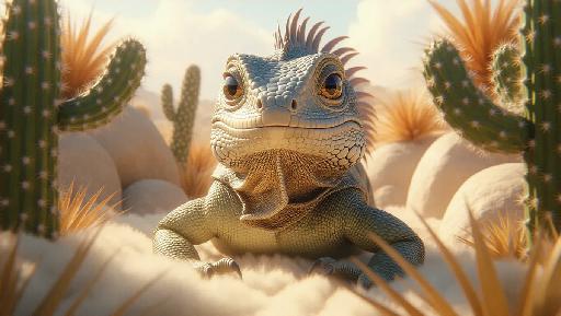 Text to Image AI effects generated image