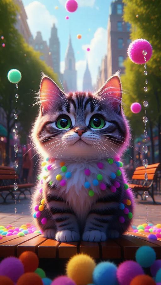 Text to Image AI effects generated image