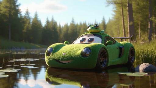 Text to Image AI effects generated image