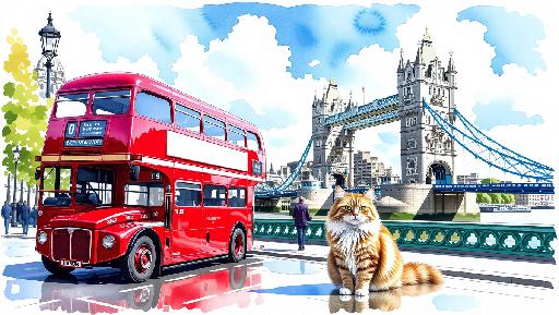 Text to Image AI effects generated image