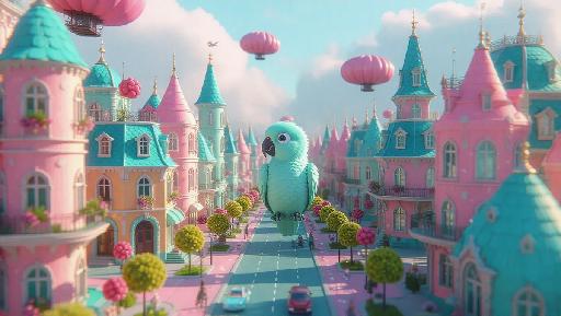 Text to Image AI effects generated image