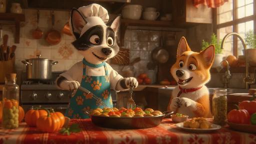 Text to Image AI effects generated image