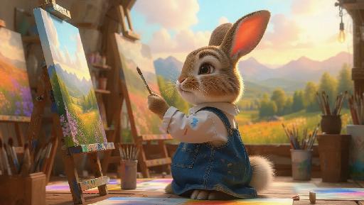 Text to Image AI effects generated image