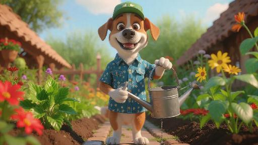 Text to Image AI effects generated image