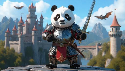 Text to Image AI effects generated image