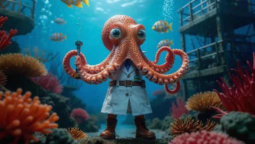 Text to Image AI effects generated image