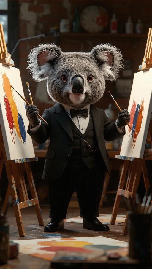 Text to Image AI effects generated image