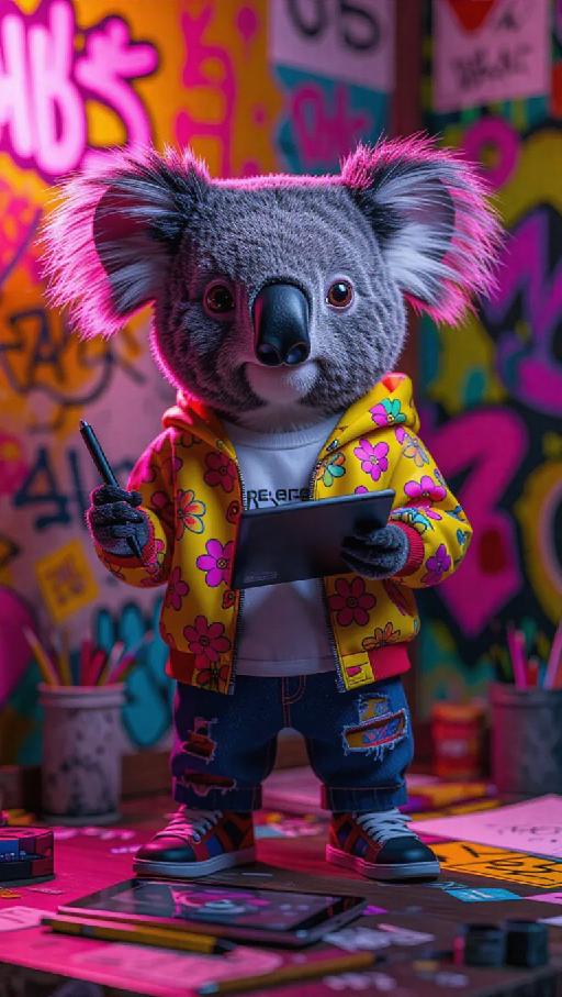 Text to Image AI effects generated image