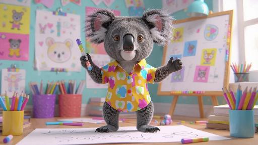 Text to Image AI effects generated image