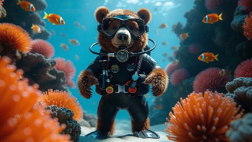 Text to Image AI effects generated image