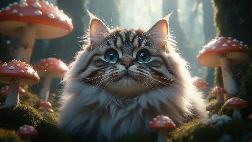 Text to Image AI effects generated image