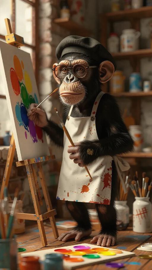 Text to Image AI effects generated image