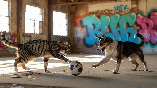 Text to Image AI effects generated image