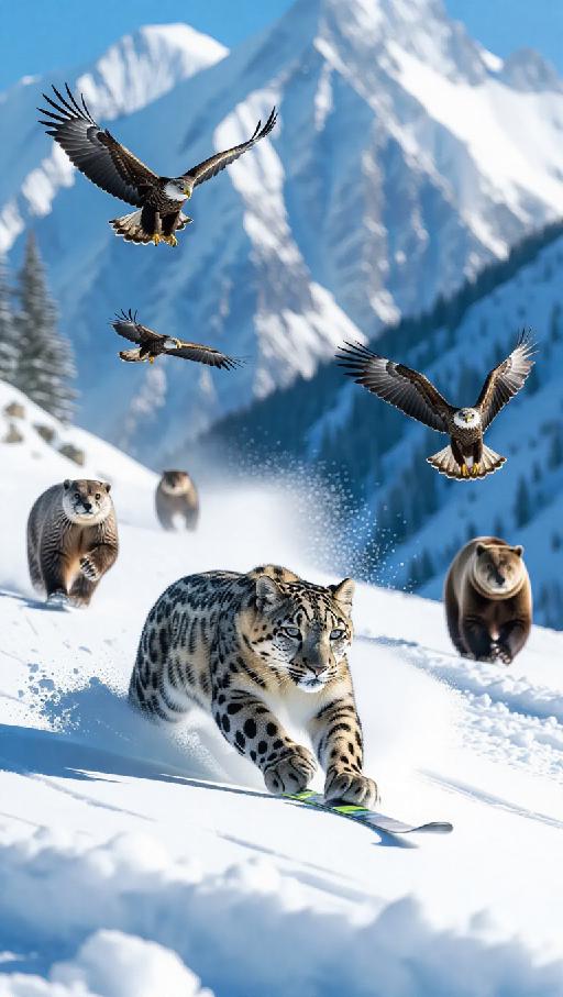 Text to Image AI effects generated image