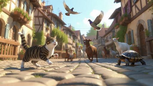 Text to Image AI effects generated image