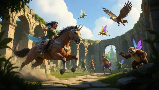 Text to Image AI effects generated image