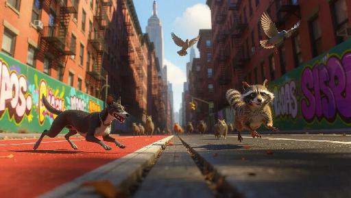 Text to Image AI effects generated image