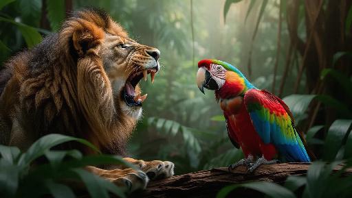 Text to Image AI effects generated image