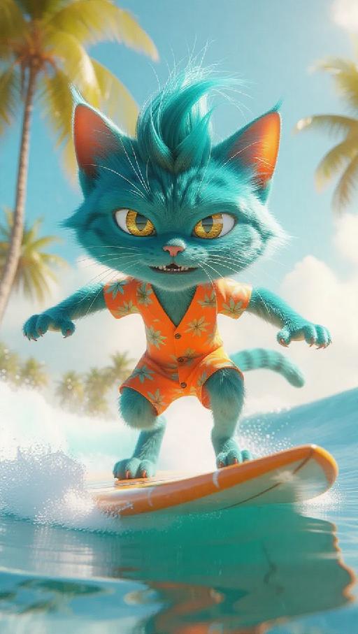 Text to Image AI effects generated image