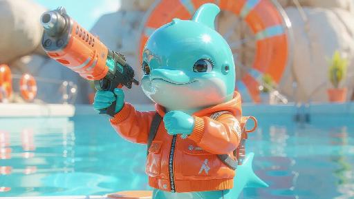 Text to Image AI effects generated image