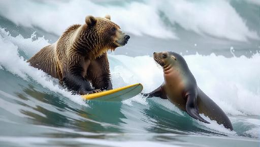 Text to Image AI effects generated image