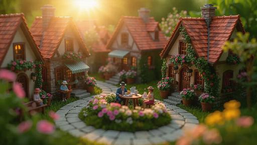 Text to Image AI effects generated image