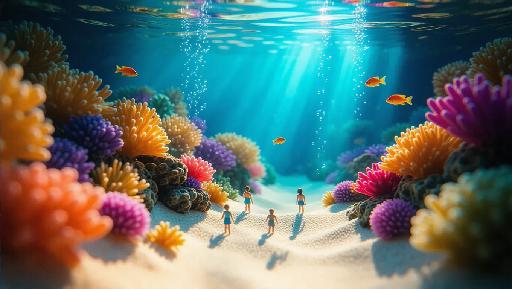 Text to Image AI effects generated image