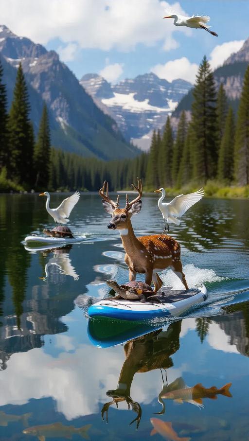 Text to Image AI effects generated image