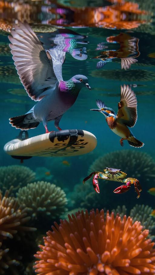 Text to Image AI effects generated image