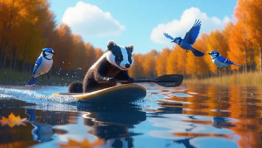 Text to Image AI effects generated image